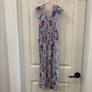 Posh Peanut "Frozen II" Jumpsuit size 7-8